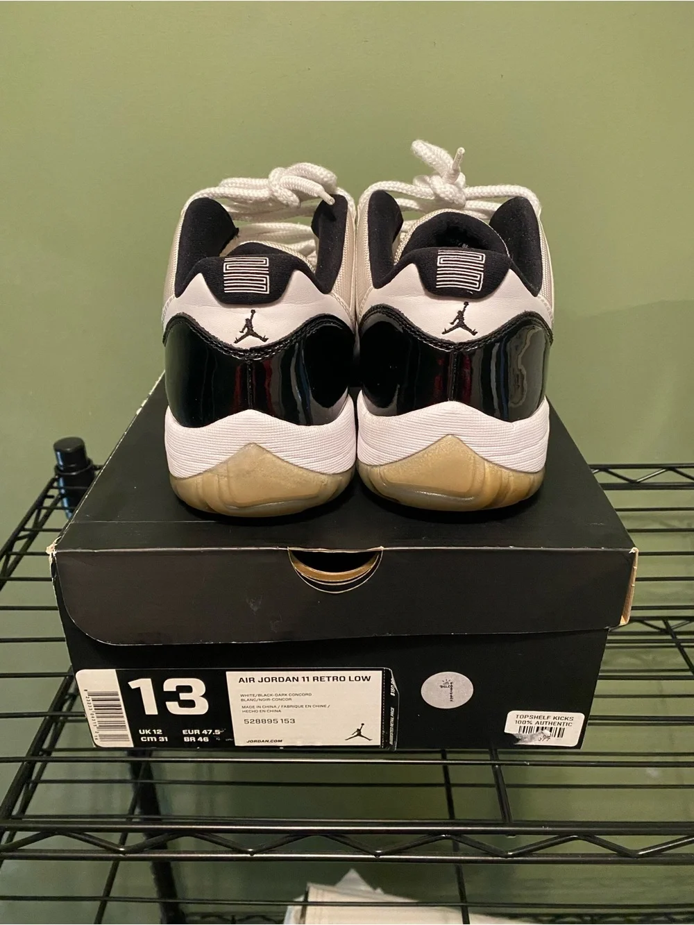 Jordan size 13